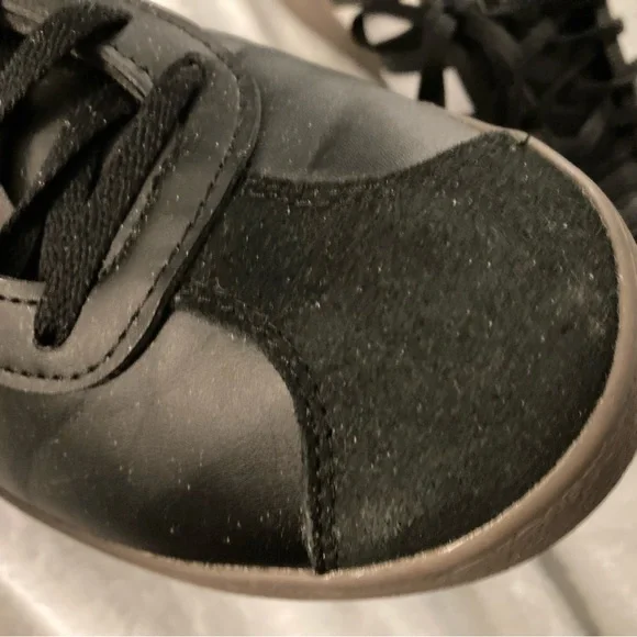 Adidas Women's Black and White Sneakers - Picture 3 of 7